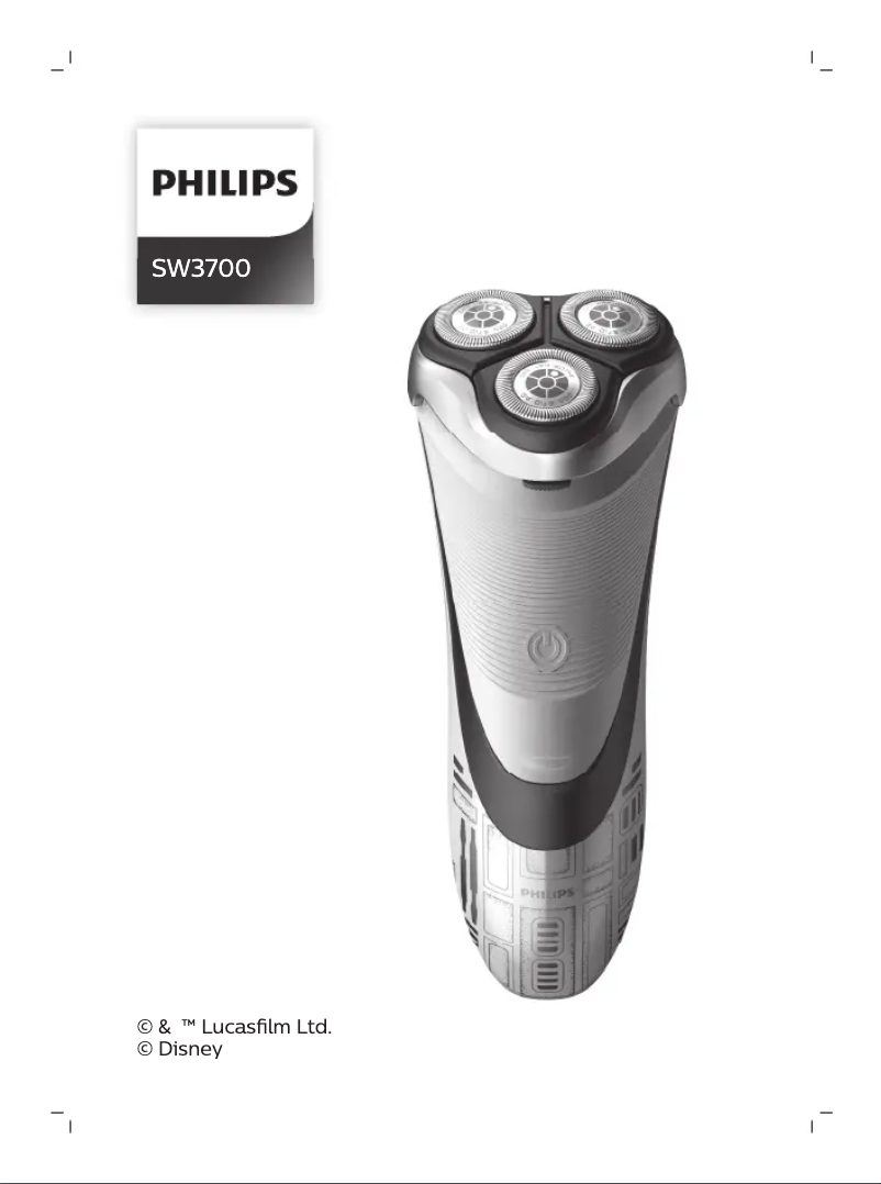 Page 1 de la notice Manuel utilisateur Philips Star Wars Special Edition SW3700