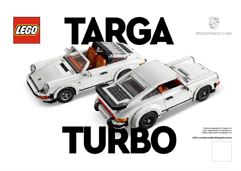 Page 1 de la notice Consignes visuelles Lego Creator Expert Iconic 10295