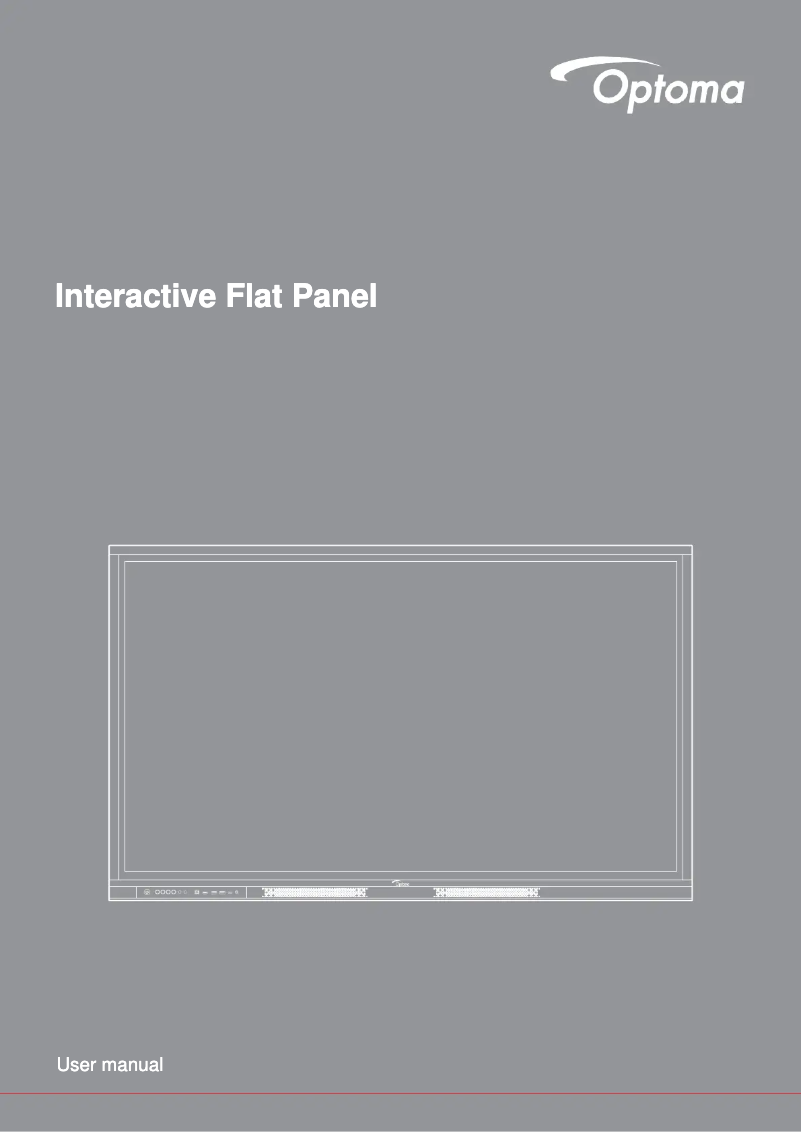Page 1 de la notice Manuel utilisateur Optoma 3752RK