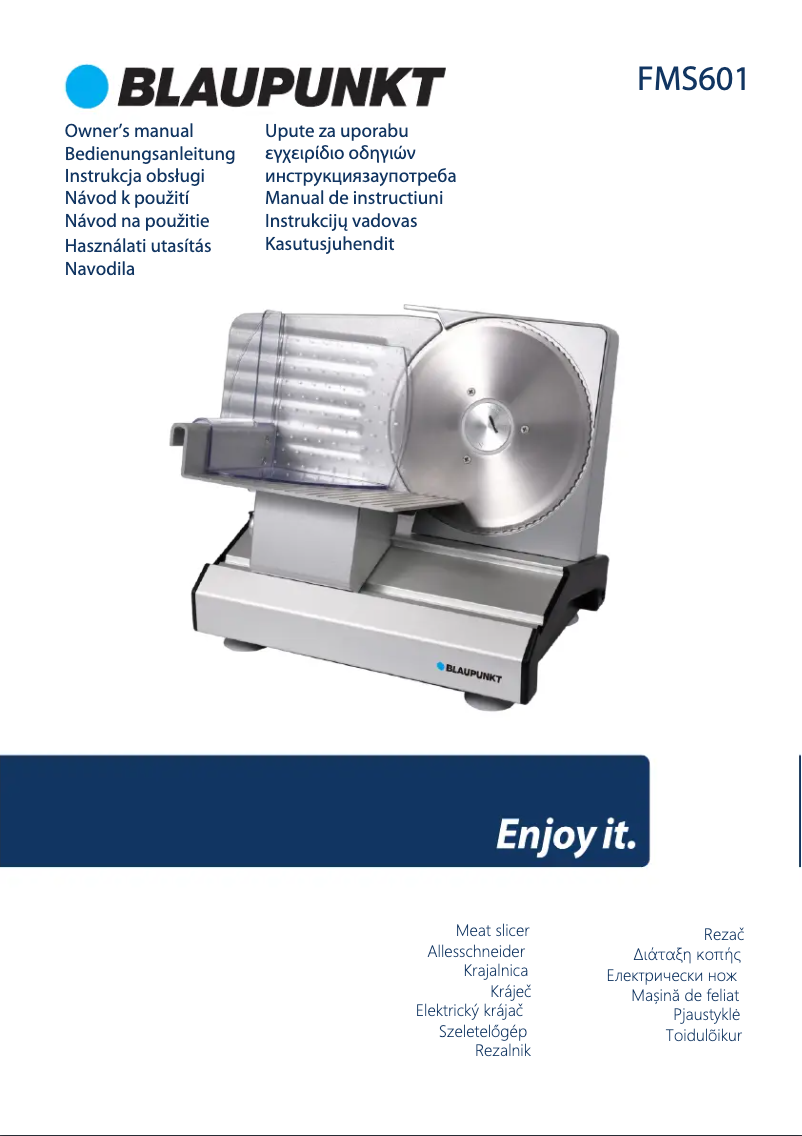 Image de la première page du manuel de l'appareil FMS601