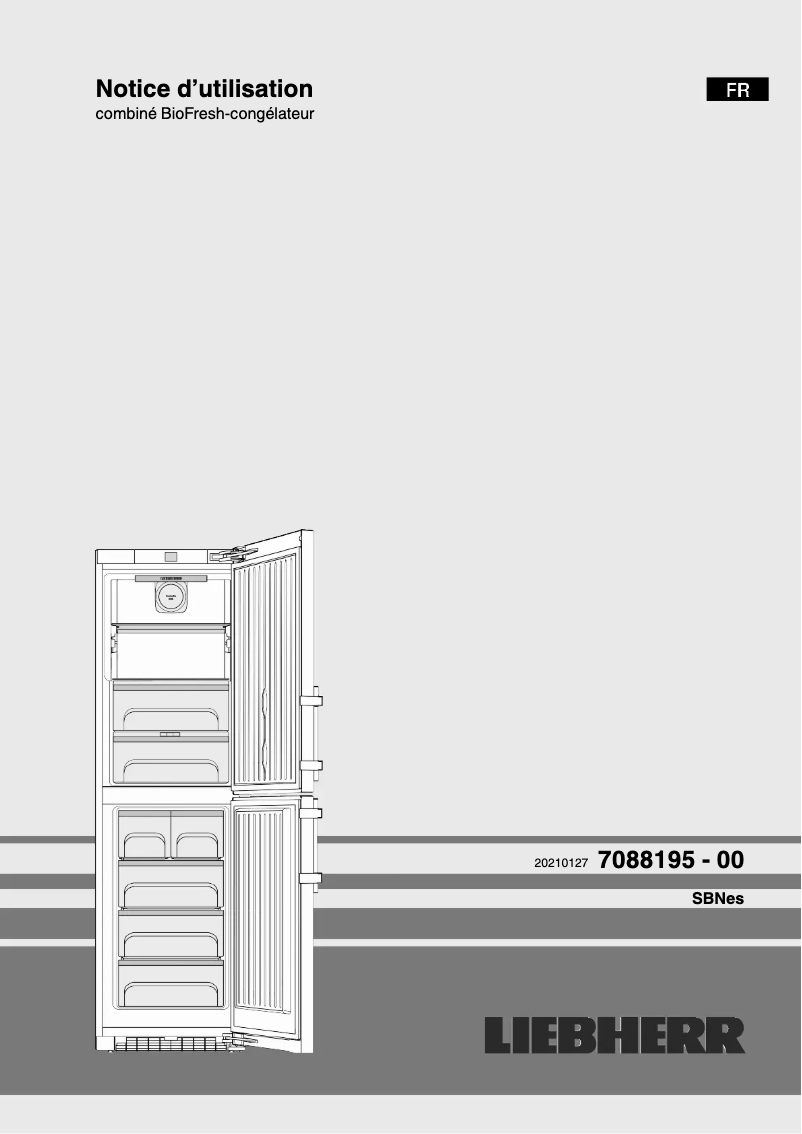 Page n°1 - Manuel utilisateur Liebherr SBNes 4285 Premium