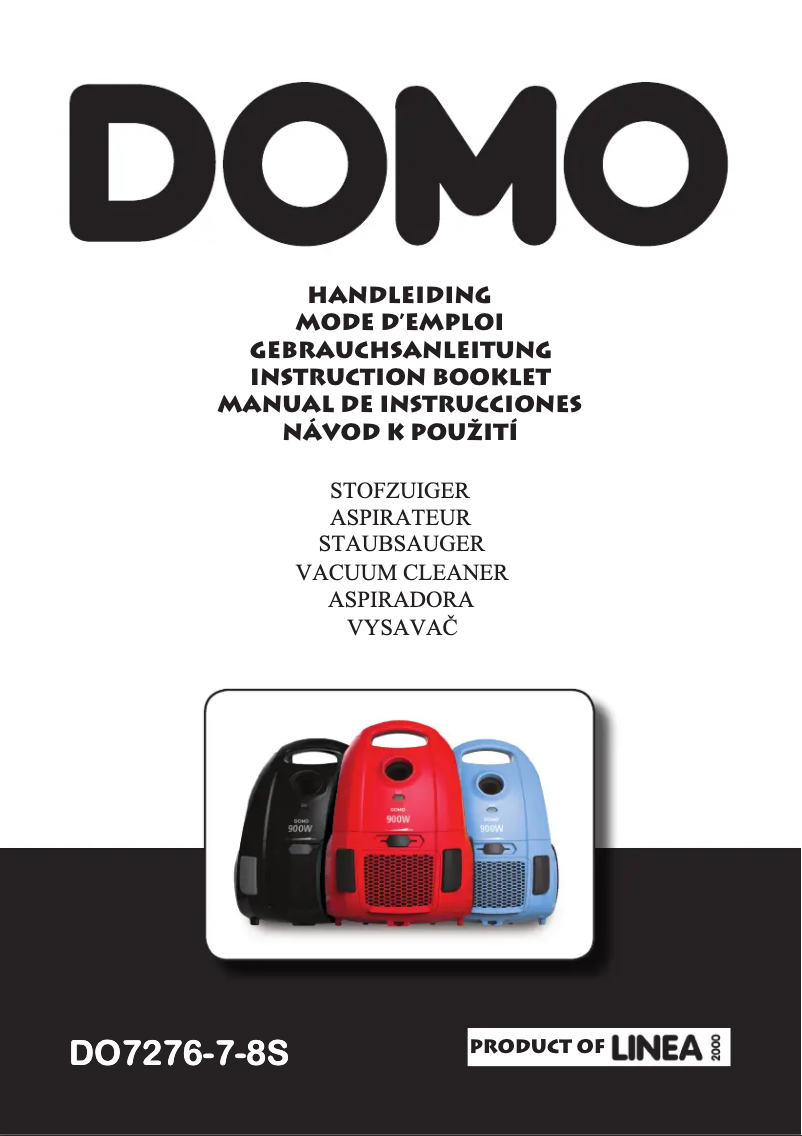 Page n°1 - Manuel utilisateur Domo DO7276S