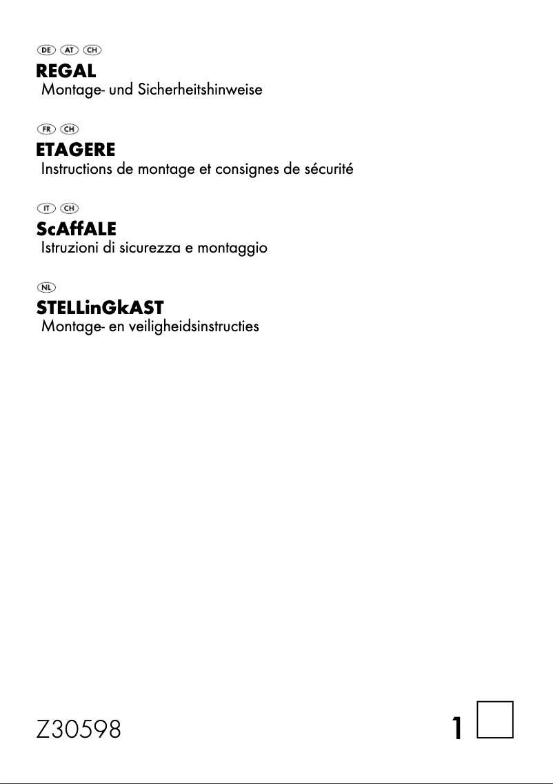 Página 1 del manual Manual de usuario Livarno Lux IAN 57205