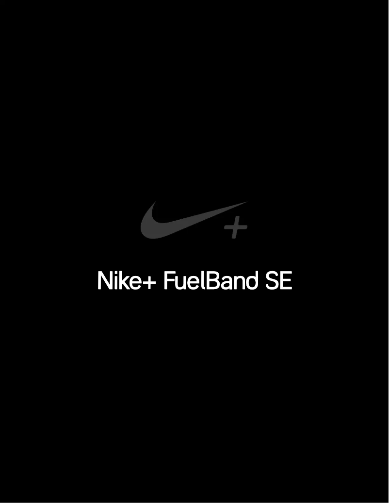 Page n°1 - Manuel utilisateur Nike FuelBand SE