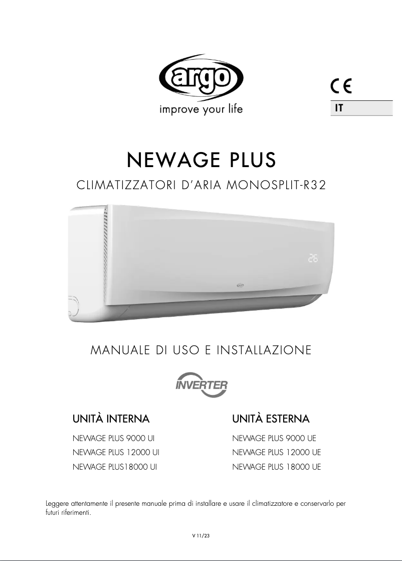 Image de la première page du manuel de l'appareil NEWAGE PLUS 12000 UI