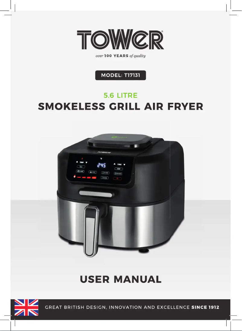 Page n°1 - Manuel utilisateur Tower Vortx T17131