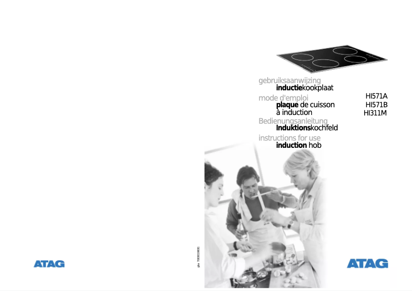 Page 1 de la notice Manuel utilisateur Atag HI571A