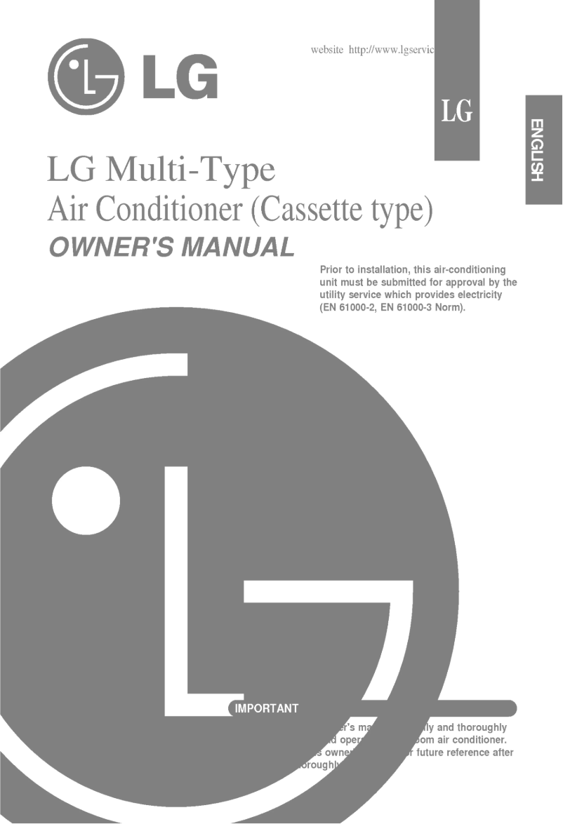 Page 1 de la notice Manuel utilisateur LG LMNC186TEC0