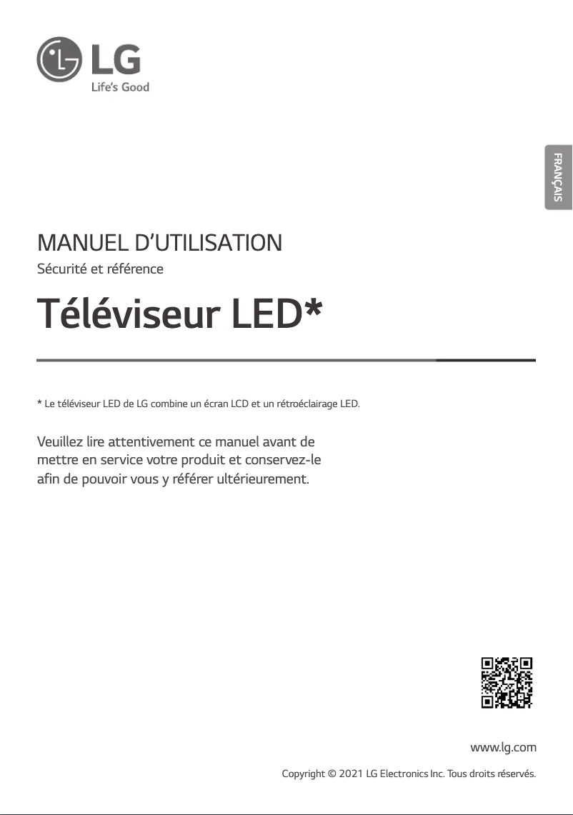 Página 1 del manual Manual de usuario LG 86QNED91VPA