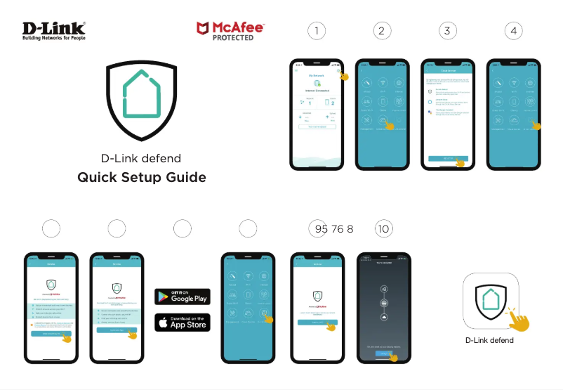 Page 1 de la notice Guide d'installation D-Link DIR-1960