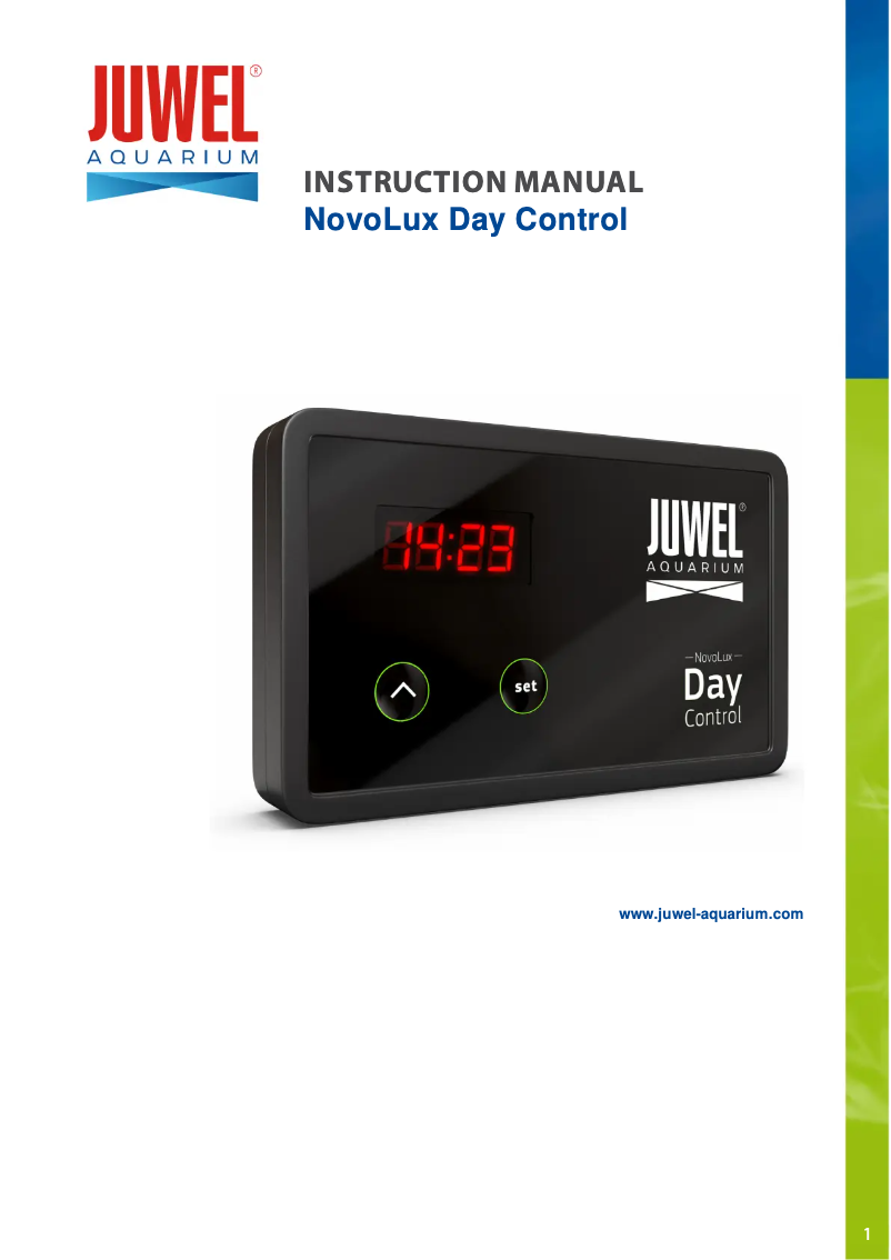 Page 1 de la notice Manuel utilisateur Juwel NovoLux Day Control