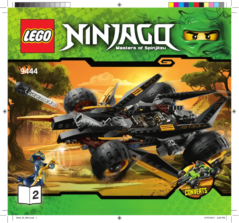 Página 1 del manual Manual de usuario Lego Cole's Tread Assault