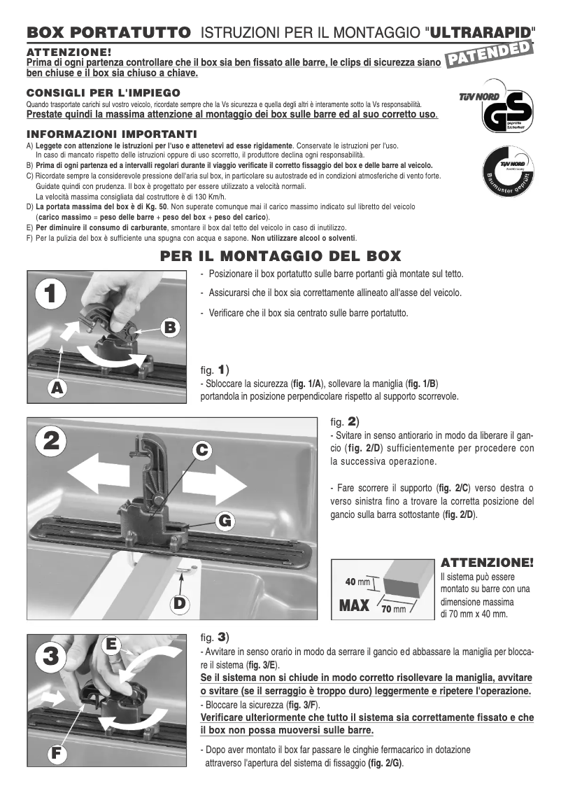 Page 1 de la notice Manuel utilisateur Rameder Xtreme 450