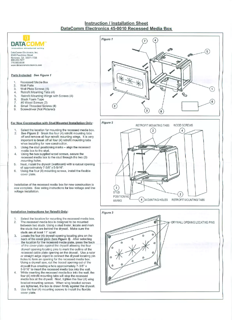 Image de la première page du manuel de l'appareil 4654
