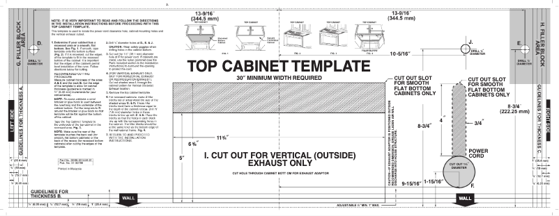 Page n°1 - Instructions / montage GE Café CVM9179SLSS
