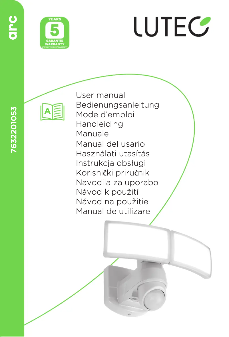 Page n°1 - Manuel utilisateur Lutec Arc