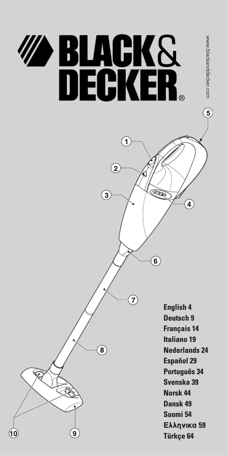 Image de la première page du manuel de l'appareil FCV7205