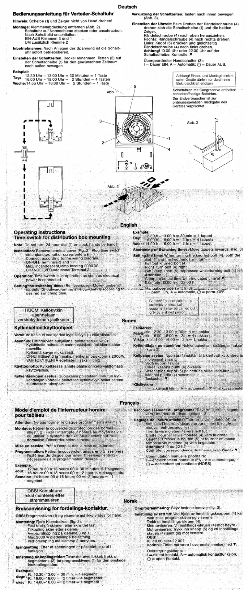 Page 1 de la notice Manuel utilisateur Paladin VS 34
