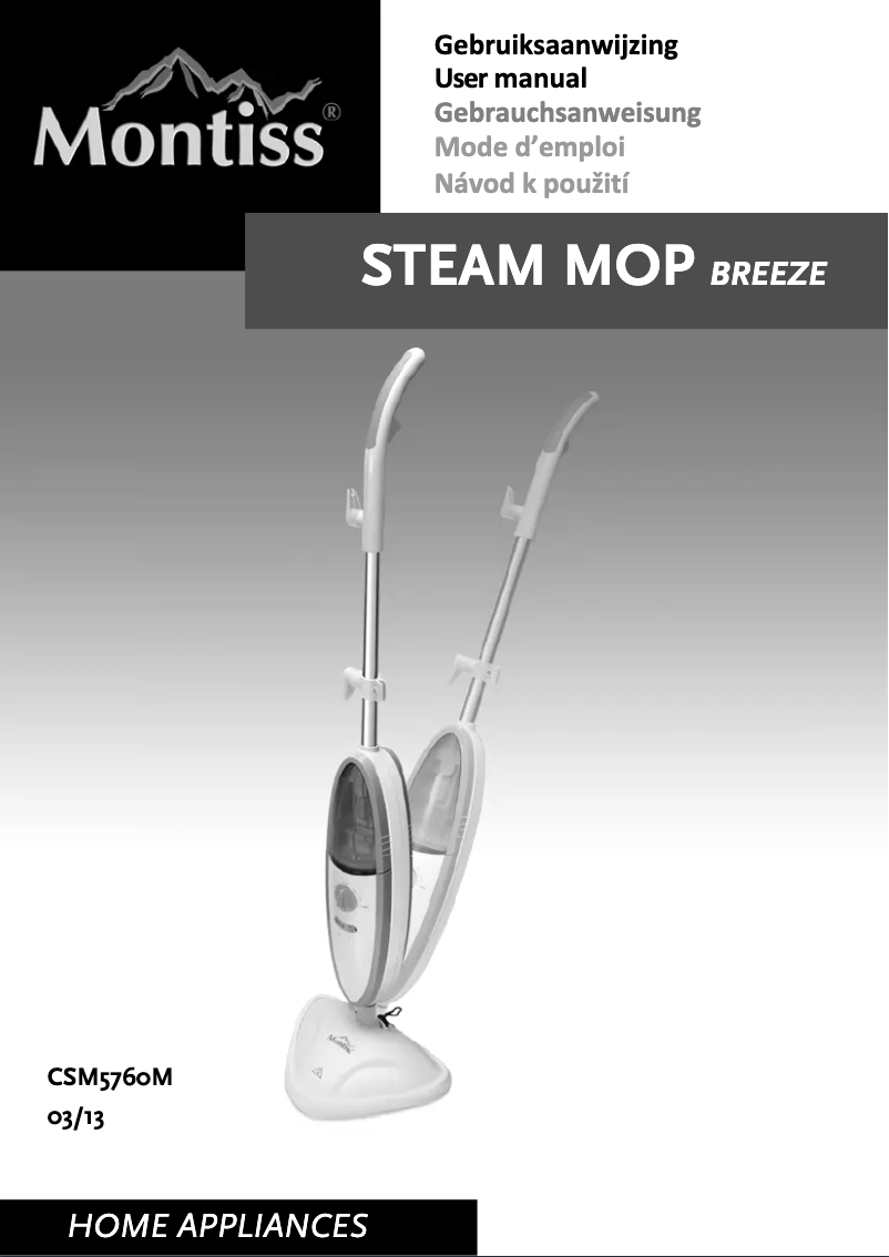 Page 1 de la notice Manuel utilisateur Montiss CSM5760M