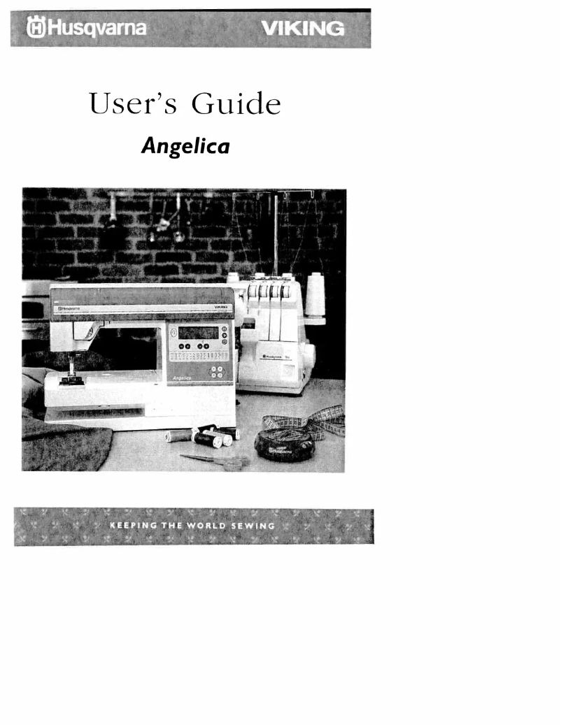 Page n°1 - Manuel utilisateur Husqvarna Angelica