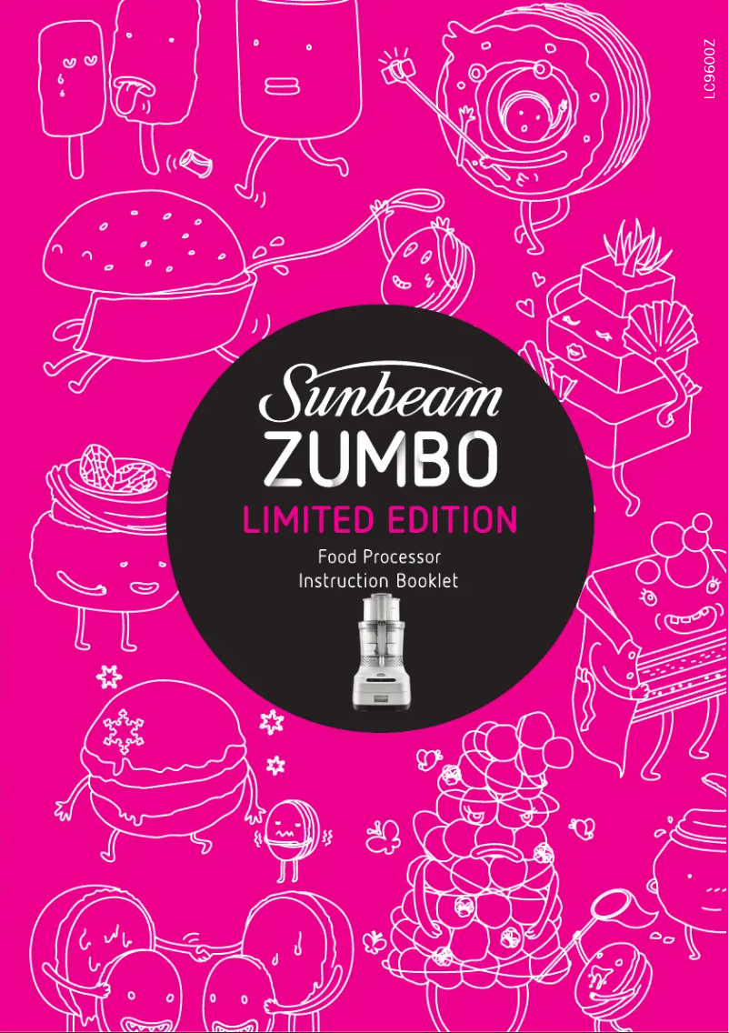 Page n°1 - Manuel utilisateur Sunbeam Zumbo LC9600