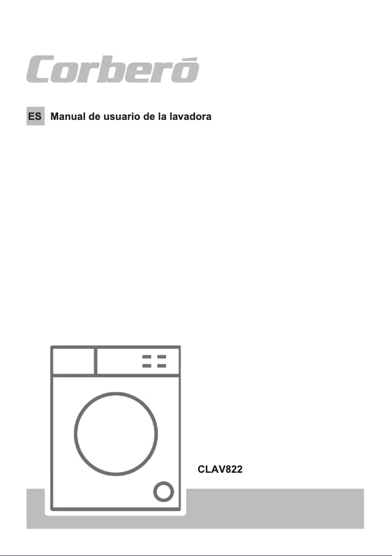 Image de la première page du manuel de l'appareil CLAV822
