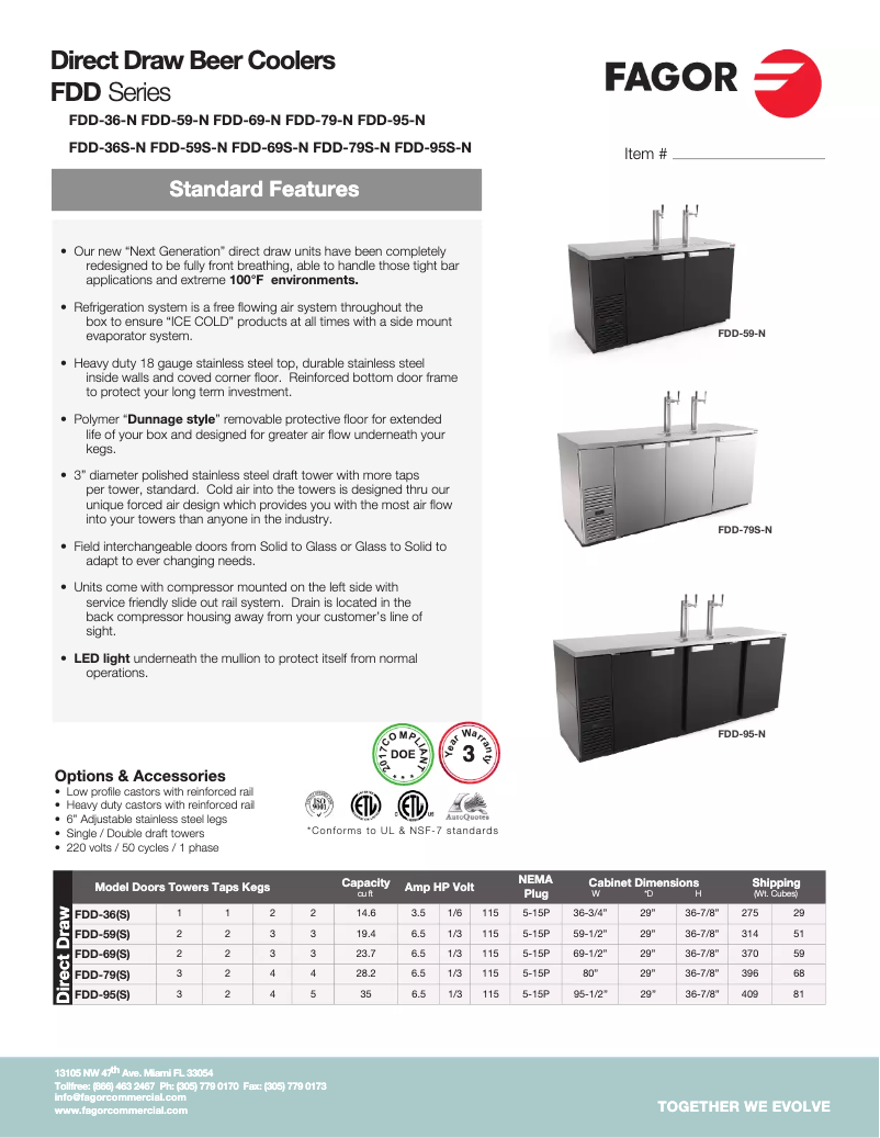 Image de la première page du manuel de l'appareil FDD-79S