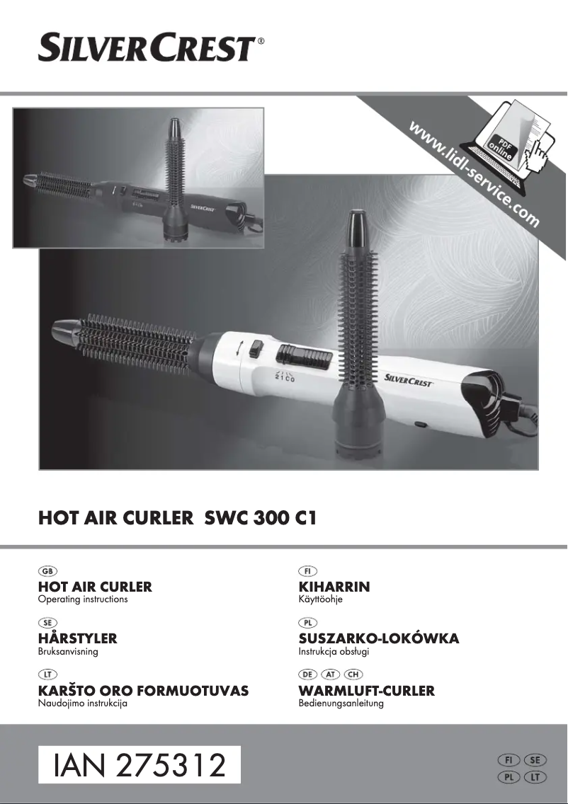 Página 1 del manual Manual de usuario SilverCrest SWC 300 C1