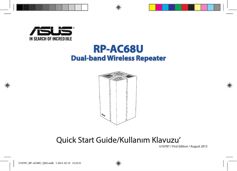 Page n°1 - Manuel utilisateur Asus RP-AC68