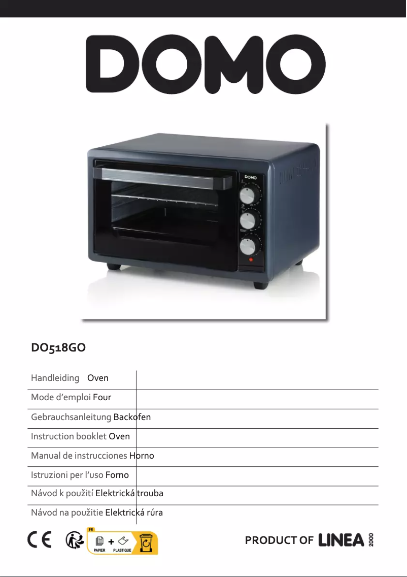 Image de la première page du manuel de l'appareil DO518GO