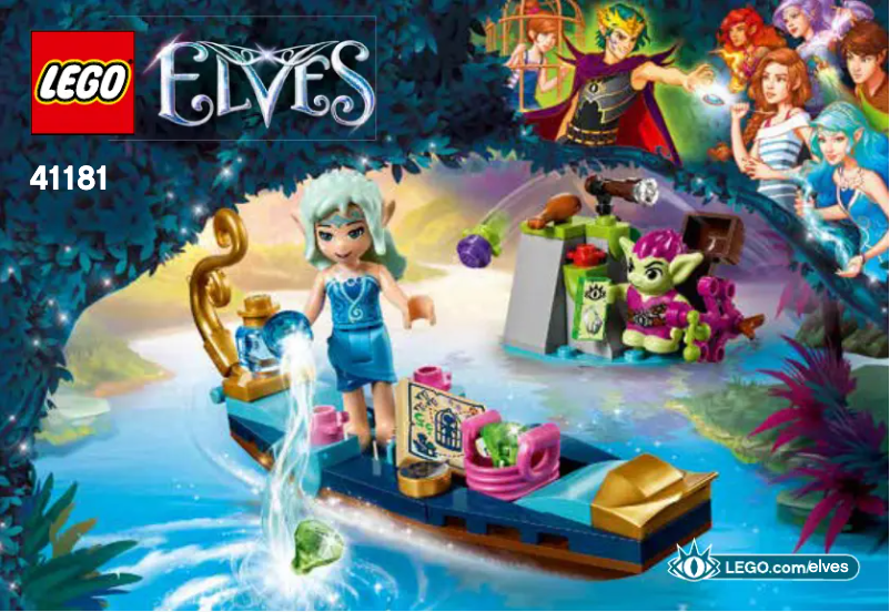 Page n°1 - Manuel utilisateur Lego Elves 41181