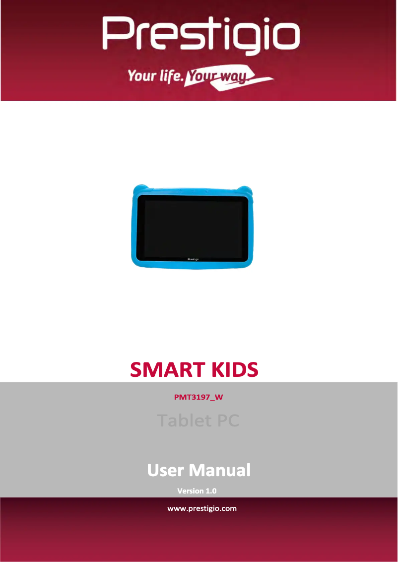 Image de la première page du manuel de l'appareil SmartKids