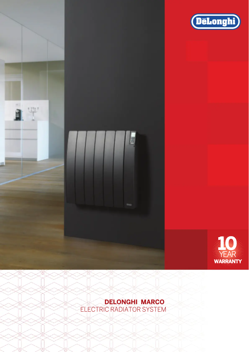 Page 1 de la notice Manuel utilisateur DeLonghi MARCO2000AN