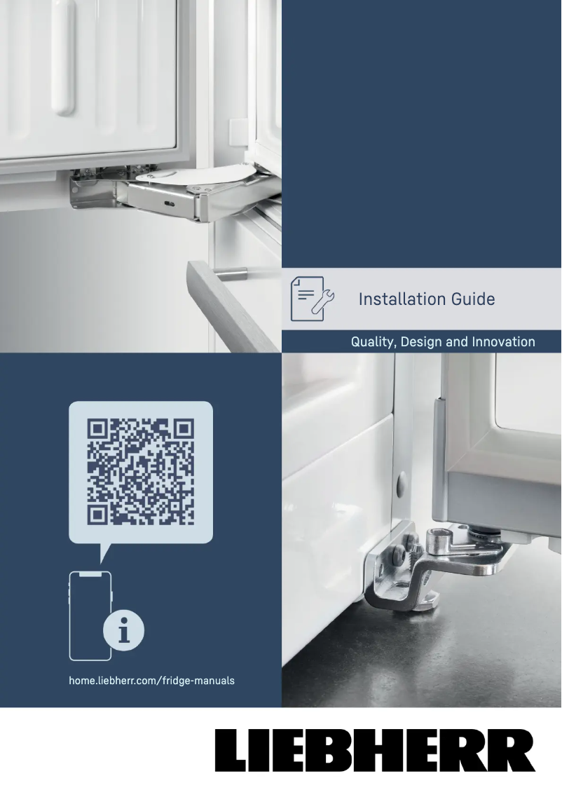 Page n°1 - Guide d'installation Liebherr GN 52Vd2i