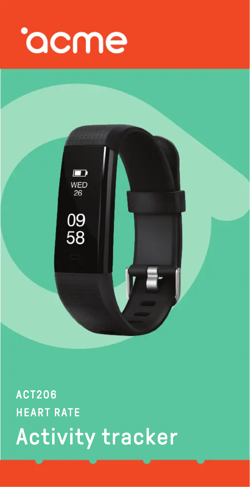 Page 1 de la notice Manuel utilisateur Acme ACT206