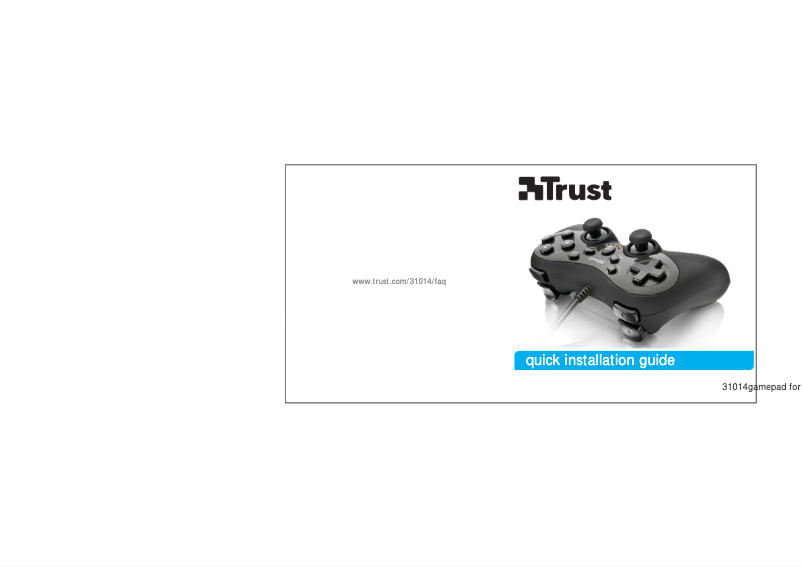 Page n°1 - Manuel utilisateur Trust 31014