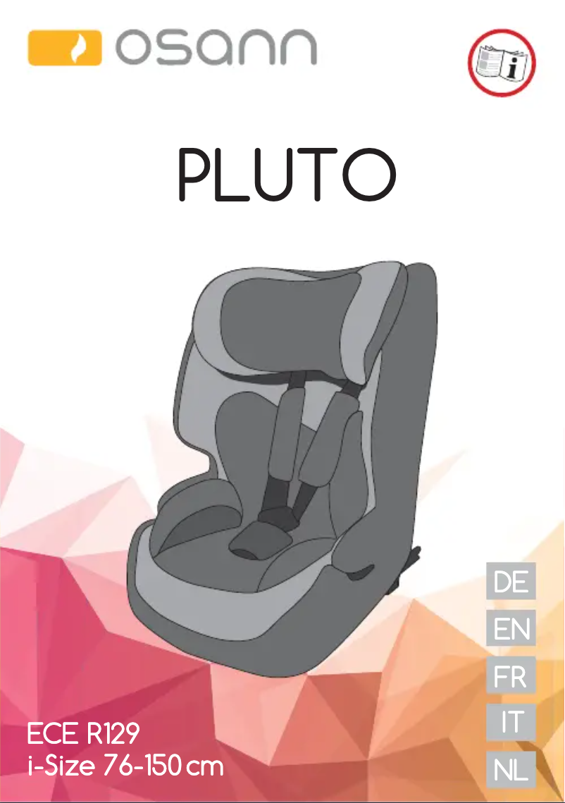 Página 1 del manual Manual de usuario Osann Pluto i-Size