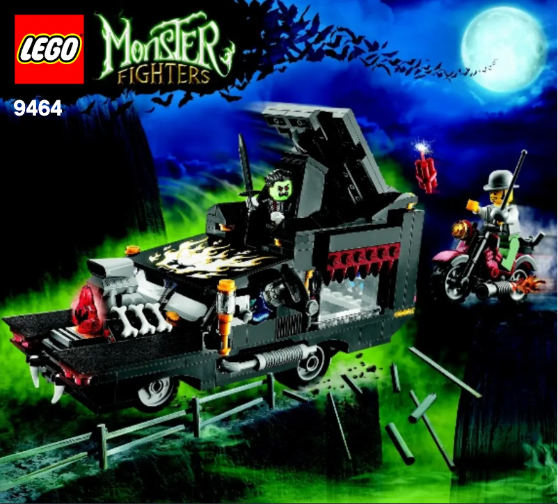 Image de la première page du manuel de l'appareil Monster Fighters 9464