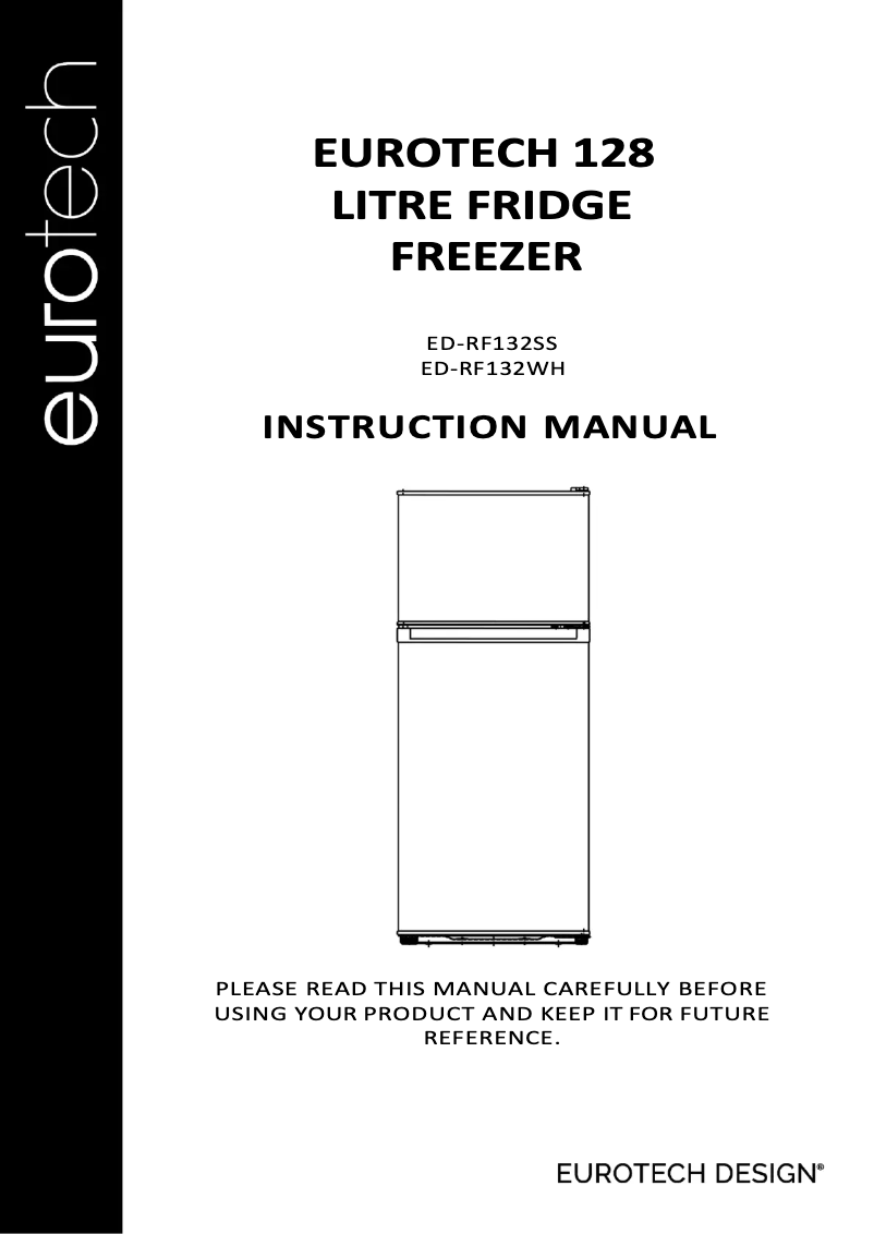 Page 1 de la notice Manuel utilisateur Eurotech ED-RF132SS