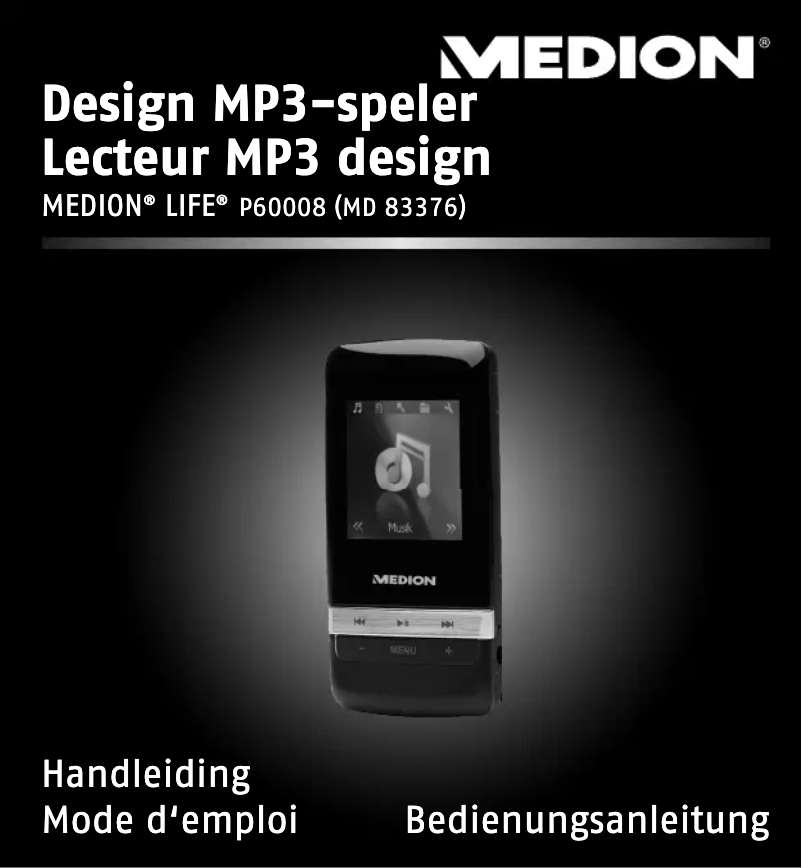 Page 1 de la notice Manuel utilisateur Medion LIFE P60008 (MD 83376)