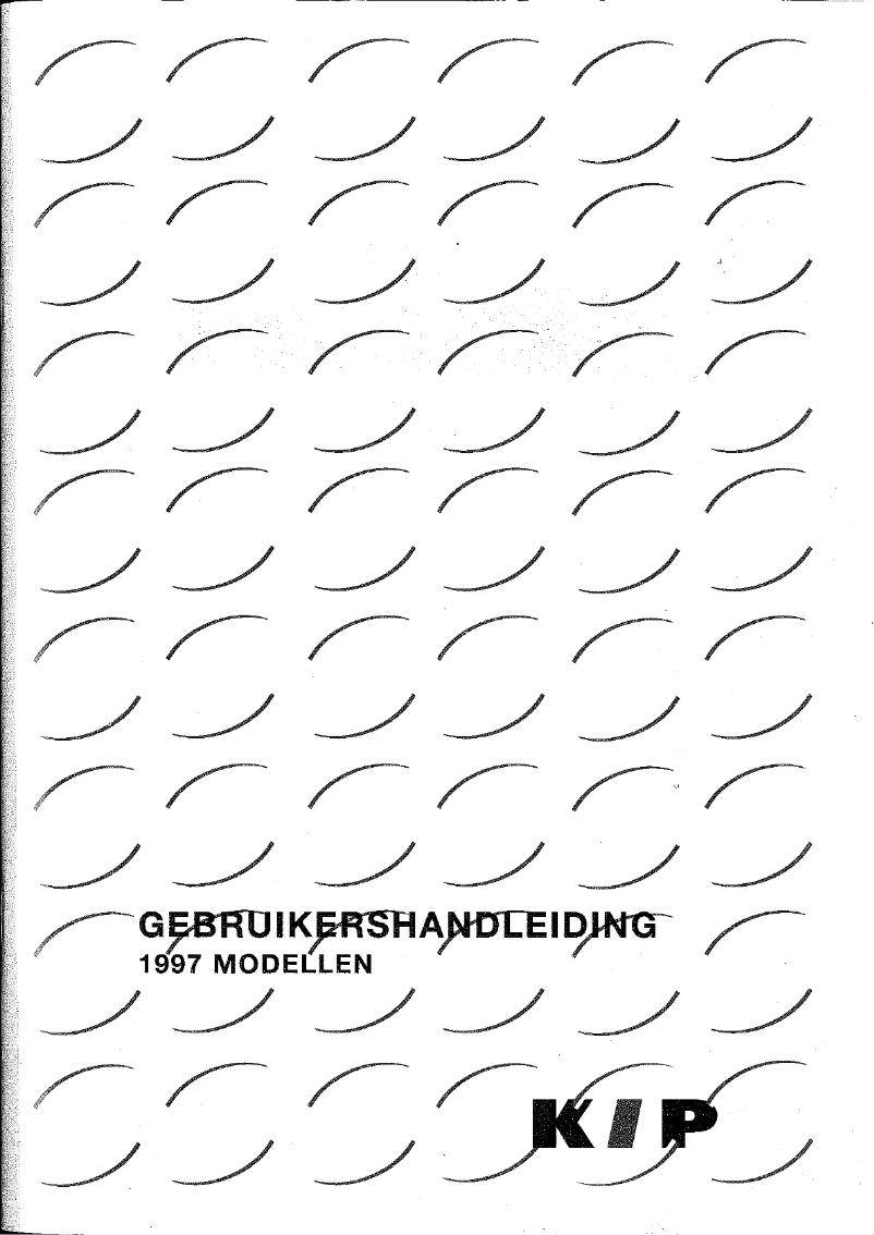 Página 1 del manual Manual de usuario Kip 1997