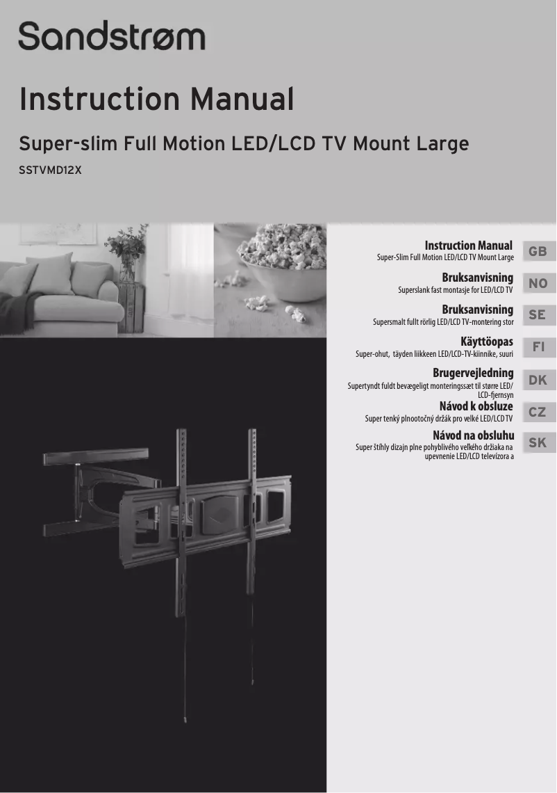 Page n°1 - Manuel utilisateur Sandstrøm SSTVMD12X