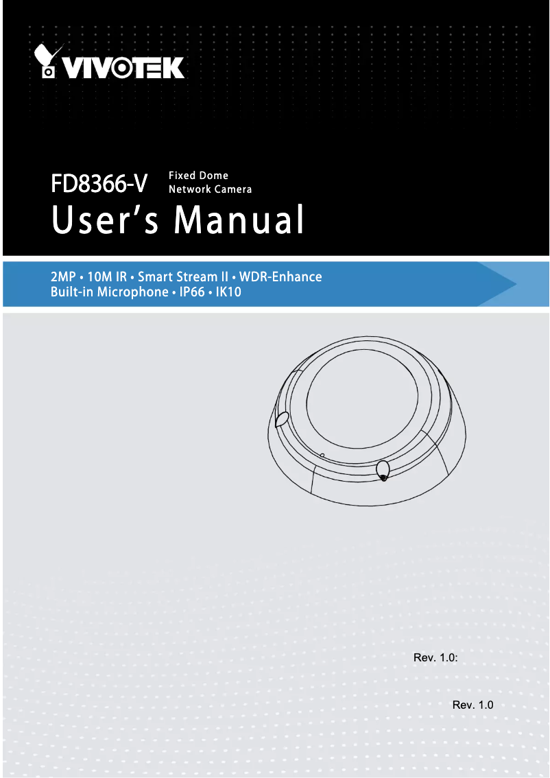 Image de la première page du manuel de l'appareil FD8366-V