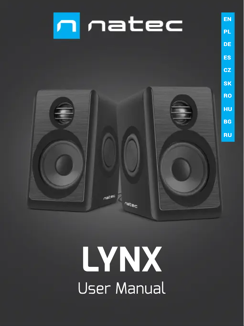 Page 1 de la notice Manuel utilisateur Natec Lynx