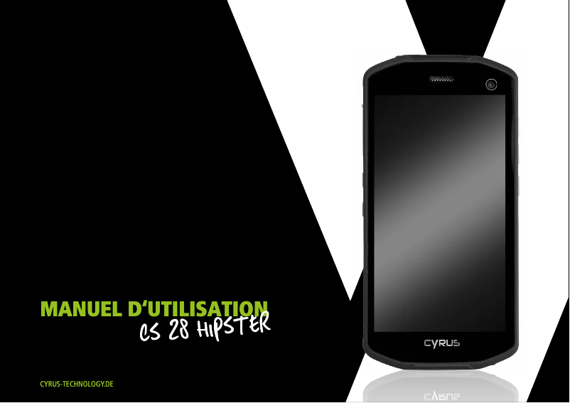 Page n°1 - Manuel utilisateur Cyrus CS28 HIPSTER