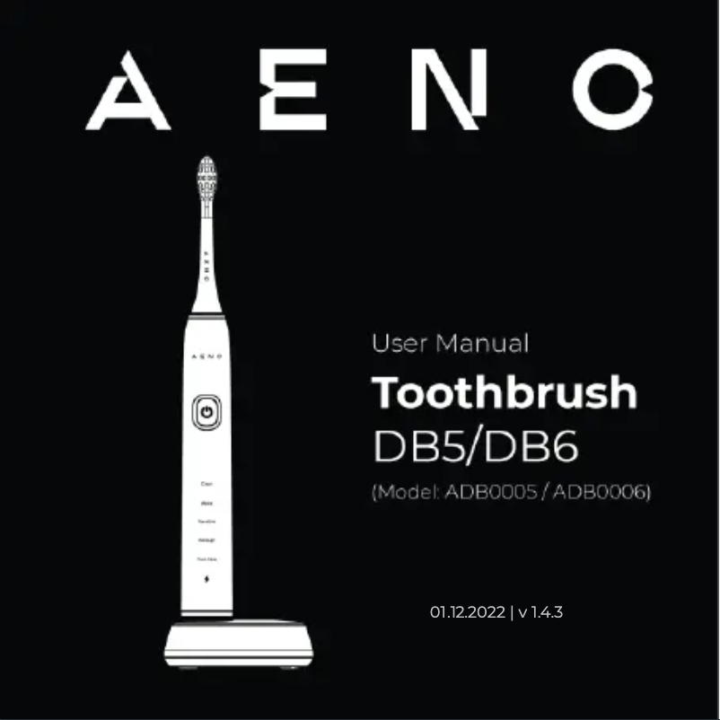 Page 1 de la notice Manuel utilisateur AENO DB5