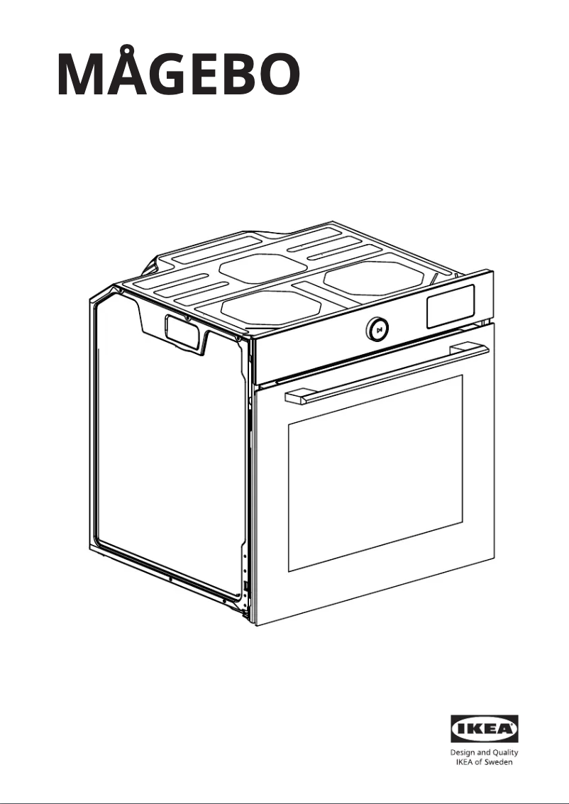 Page 1 de la notice Manuel utilisateur Ikea MÅGEBO 505.570.63