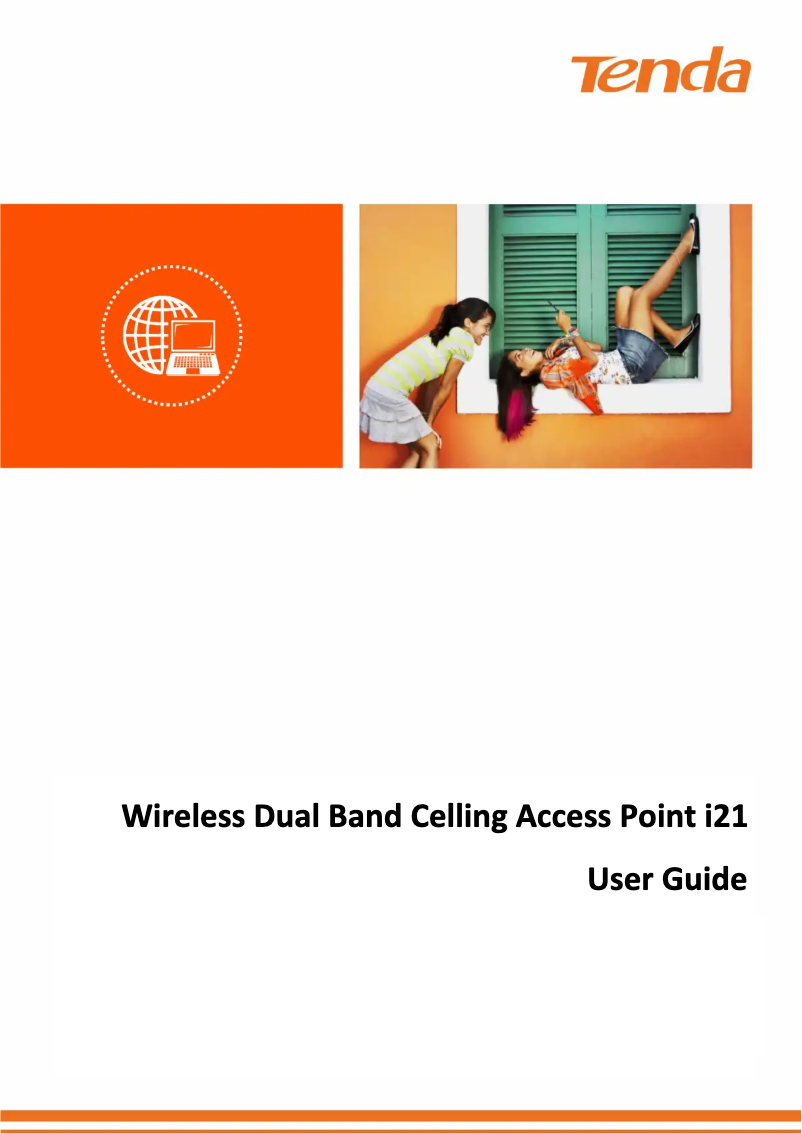 Page n°1 - Manuel utilisateur Tenda i21