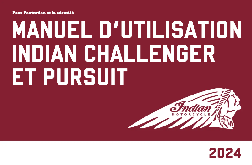 Image de la première page du manuel de l'appareil Pursuit Dark Horse (2024)