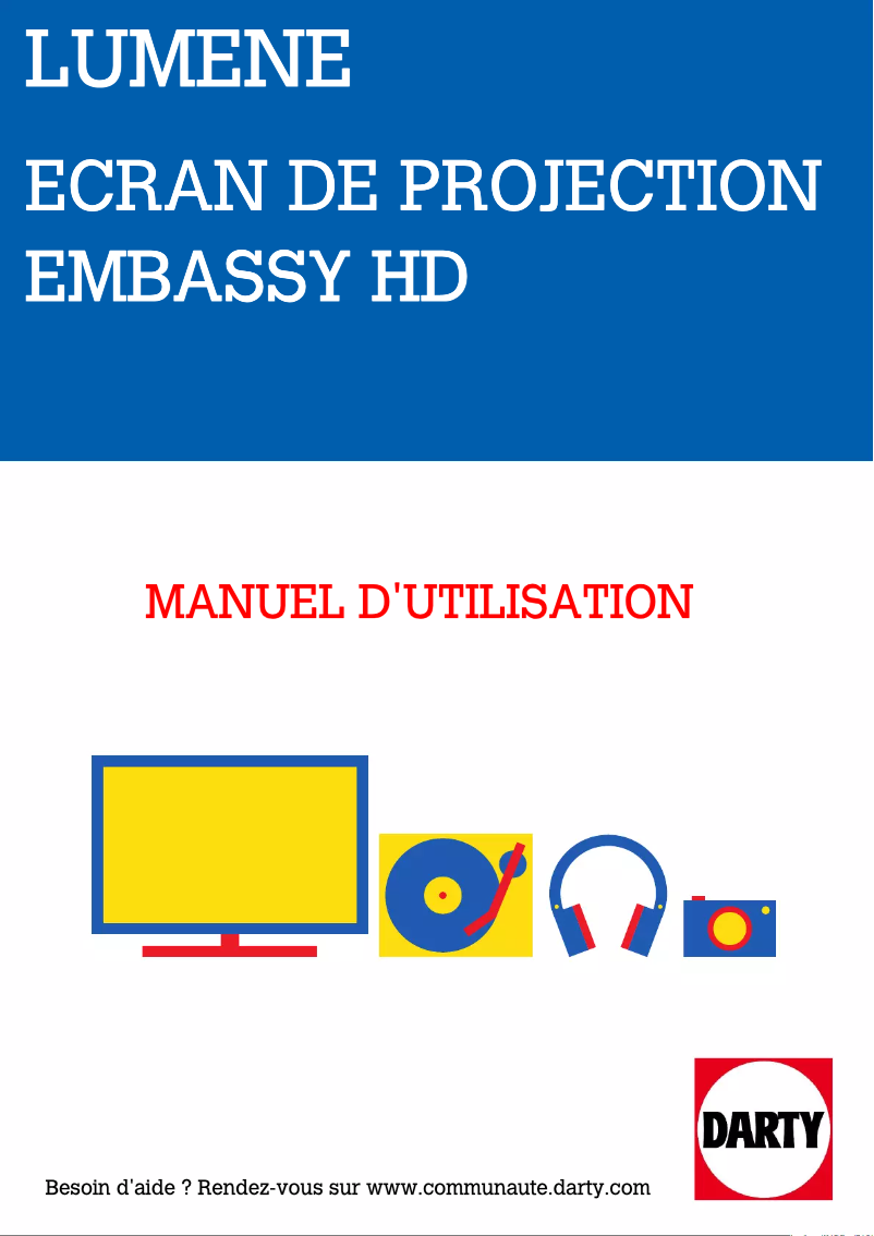 Página 1 del manual Manual de usuario Lumene EMBASSY HD 200C
